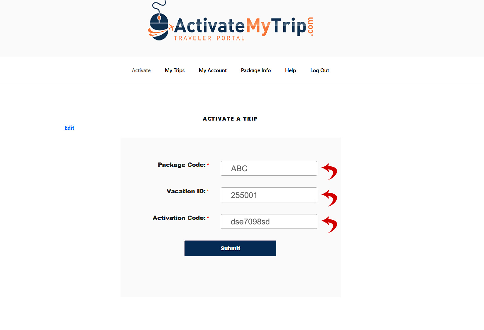 ActivateMyTrip.com Activate Certificate